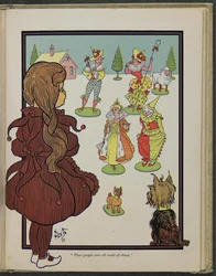 Illustration from "The Wonderful Wizard of Oz"