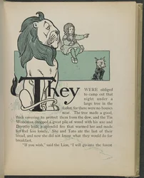 Illustration from "The Wonderful Wizard of Oz" by Lyman Frank Baum