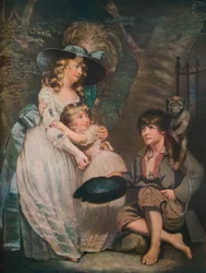 A Young Lady Encouraging the Low Comedian, c1786-1826, 1919