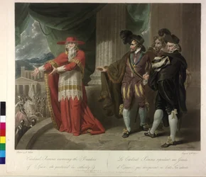 Cardinal Ximenes answering the grandees of Spain