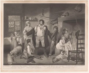 Family Welcomes the Father Home After a Storm