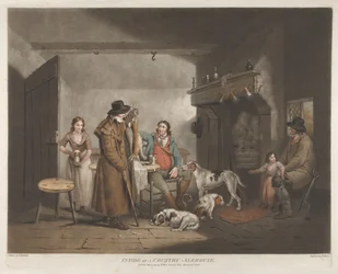 Inside of a Country Alehouse