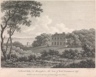 Cadland Park, in Hampshire, the Seat of Robert Drummond, Esquire (published by W. Watts); page 56 (Volume One)
