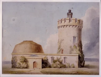 The Observatory and Proposed Additions, c.1830