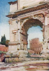 Rome, the Arch of Titus