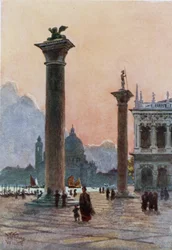 Venice. The Lion of St. Mark