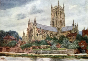 Worcester, the Cathedral