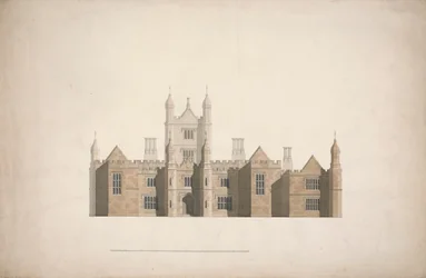 Elevation of a Proposed Design for Cambridge Colleges