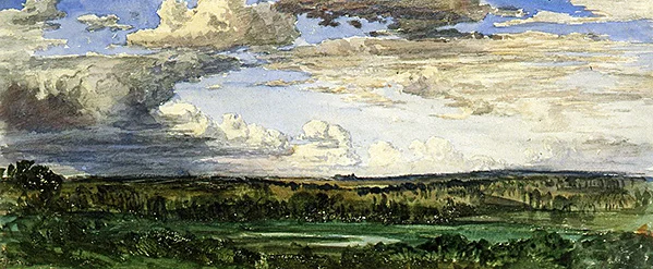 Landscape in Northern Europe