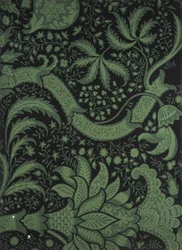 Wallpaper sample book, before 1917