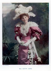 Letty Lind, actress and dancer, 1901