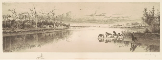 Untitled (Native American Camp)