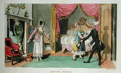 Doctor Syntax Looking at Lodgings, from 