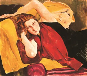 Portrait of a Girl with Red Scarf