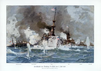 Battle of Santiago de Cuba, 3 July 1898-1900