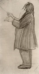 Johannes Brahms conducting