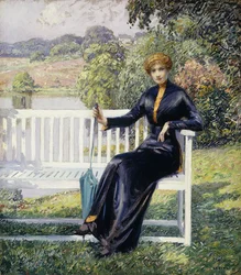 Lois in the Garden
