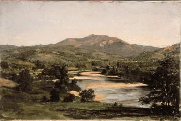 Study for Welch Mountain from West Compton, New Hampshire
