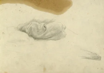 Study for sleeping woman for Santissima Trinita, c.1924-30
