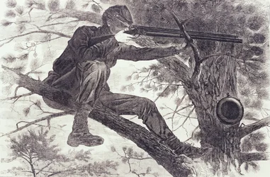 A Sharp-Shooter on Picket Duty
