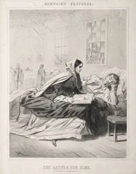 Campaign Sketches: The Letter for Home
