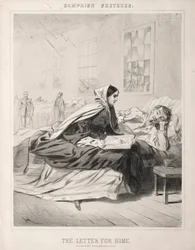 Campaign Sketches: The Letter for Home