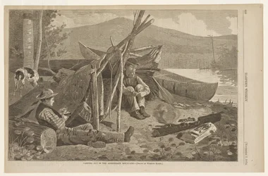 Camping Out on the Adirondack Mountains