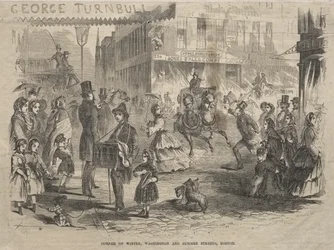 Corner of Winter, Washington and Summer Streets, Boston