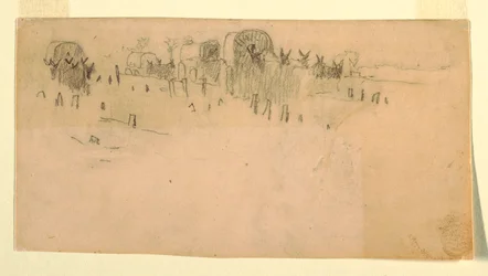 Army Wagon Train, 1862