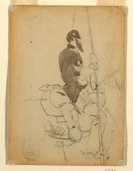 Mounted Cavalryman, 1862