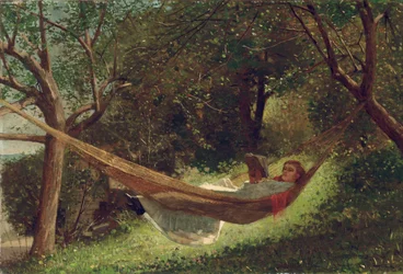 Girl in the Hammock