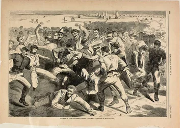 Holiday in Camp—Soldiers Playing Football