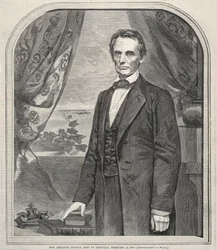 Hon. Abraham Lincoln, Born in Kentucky, February 12, 1809