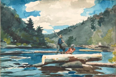 Hudson River - Logging