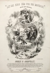 Let Me Kiss Him for His Mother - Sheet Music Cover