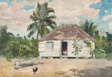 Native Hut at Nassau