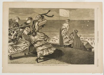On the Bluff at Long Branch, at the Bathing Hour