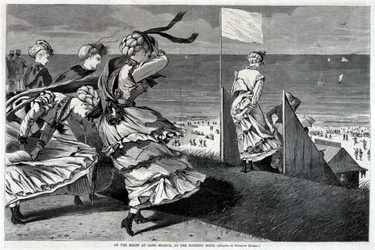 On the Bluff at Long Branch, at the Bathing Hour