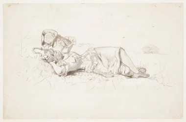 Shepherdess Resting