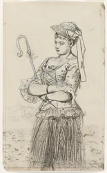 Shepherdess, c. 1878