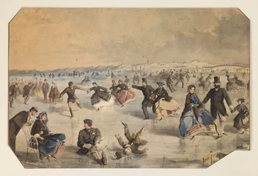 Skating in Central Park
