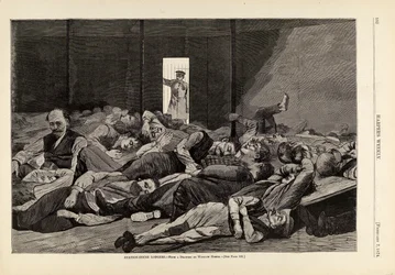 Station-House Lodgers, from Harper