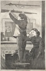 Thanksgiving Day - Hanging up the Musket