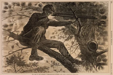 The Army of the Potomac - A Sharpshooter on Picket Duty