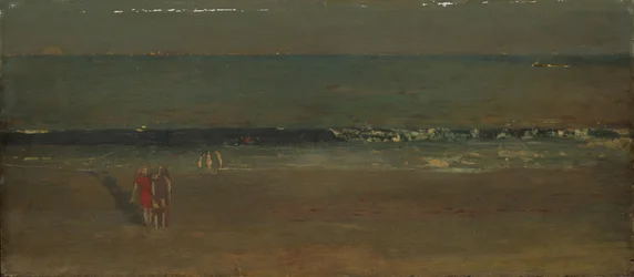 The Beach, Late Afternoon, 1870-72