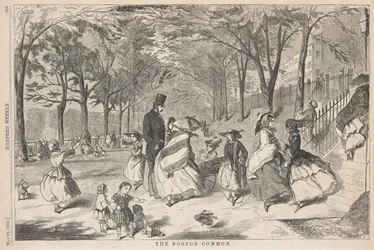The Boston Common, from Harper