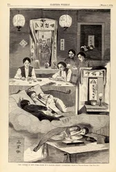 The Chinese in New York--Scene in a Baxter Street Club-House, from Harper