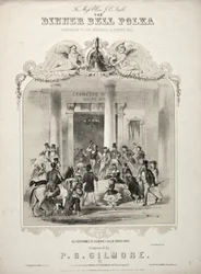 The Dinner Bell Polka - Sheet Music Cover