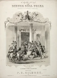 The Dinner Bell Polka - Sheet Music Cover