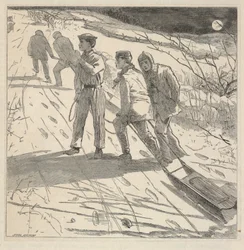 The Midnight Coast, from The Riverside Magazine for Young People, January 1867